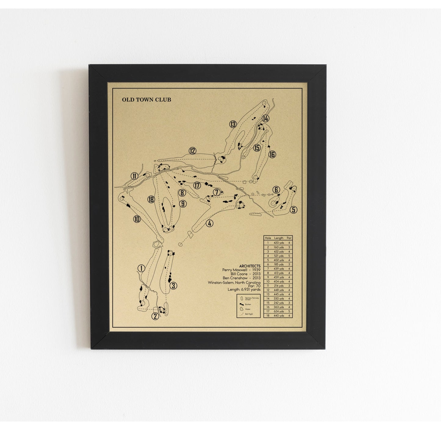 Old Town Club Outline (Print)