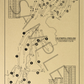 Olympia Fields Country Club Outline (Print)