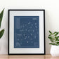 Ozaukee Country Club Blueprint (Print)