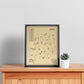 Ozaukee Country Club Outline (Print)