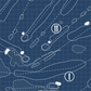 Paris Mountain Country Club Blueprint (Print)