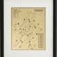 Paris Mountain Country Club Outline (Print)