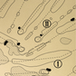 Paris Mountain Country Club Outline (Print)
