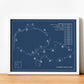 Patriot Golf Club Blueprint (Print)