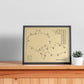 Patriot Golf Club Outline (Print)