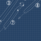 Philadelphia Cricket Club St. Martins Course Blueprint (Print)