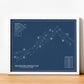 Philadelphia Cricket Club St. Martins Course Blueprint (Print)