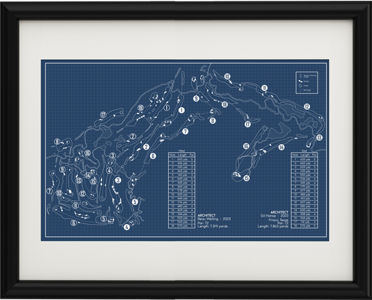 PGA Frisco Fields Ranch Blueprint (Print)