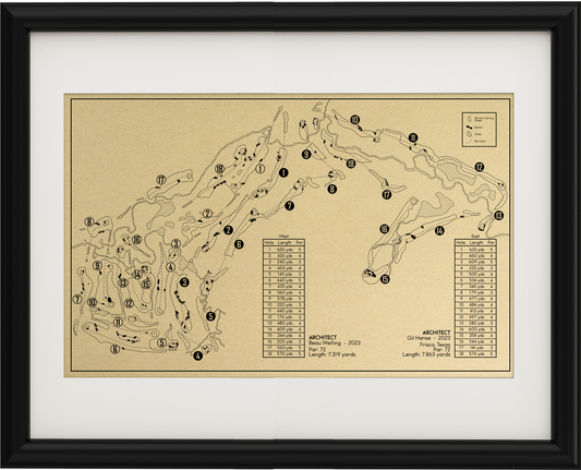 PGA Frisco Fields Ranch Outline (Print)