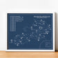 Philadelphia Cricket Club Wissahickon Course Blueprint (Print) (Copy)