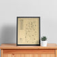 Pine Ridge Golf Course Outline (Print)