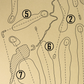 Pine Ridge Golf Course Outline (Print)