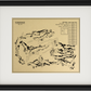 Pinehurst No. 10 Golf Course Outline (Print)