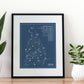Portland Golf Club Blueprint (Print)