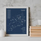 Pound Ridge Golf Club Blueprint (Print)