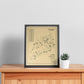 Pound Ridge Golf Club Outline (Print)