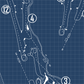 Prestwick Golf Club Blueprint (Print)
