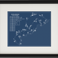 Punta Espada Golf Course Blueprint (Print)