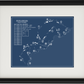 Punta Espada Golf Course Blueprint (Print)