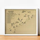 Punta Espada Golf Course Outline (Print)
