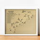 Punta Espada Golf Course Outline (Print)