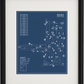 Red Run Golf Club Blueprint (Print)