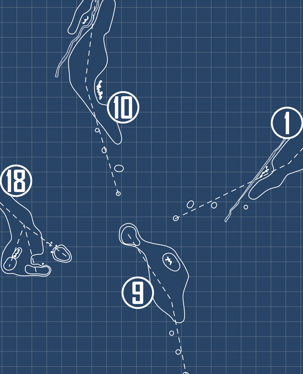 Reynolds Lake Oconee The Creek Club Blueprint (Print)