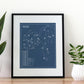 Ridgewood Golf Course Blueprint (Print)
