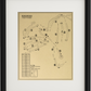 Ridgewood Golf Course Outline (Print)