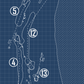 Royal Dornoch Golf Club Blueprint (Print)