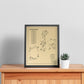 Ruffled Feathers Golf Club Outline (Print)