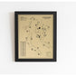 Running Deer Golf Club Outline (Print)