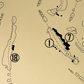 Running Deer Golf Club Outline (Print)