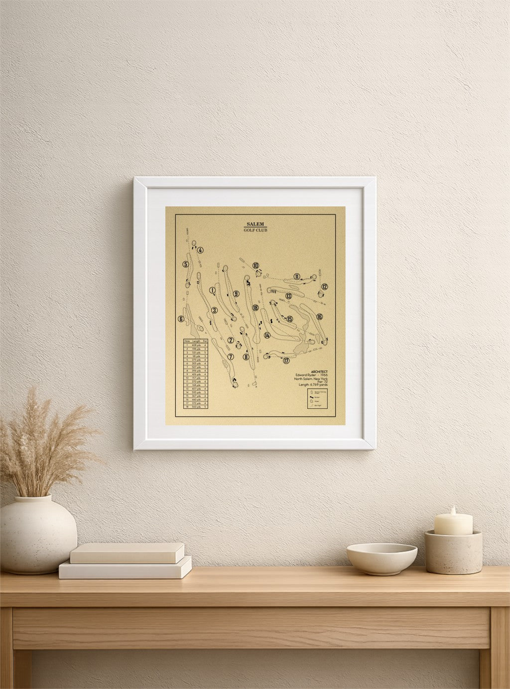 Salem Golf Club in North Outline (Print)