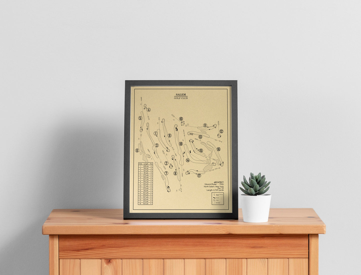 Salem Golf Club in North Outline (Print)