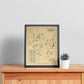 Saucon Valley Country Club Old Course Outline (Print)