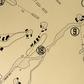Saucon Valley Country Club Old Course Outline (Print)