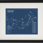 Saucon Valley Country Club Weyhill Course Blueprint (Print)