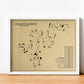 Sand Valley Golf Resort, Sedge Valley Course Outline (Print)