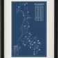 Shuttle Meadow Country Club Blueprint (Print)