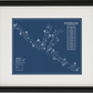 Southern Oaks Golf Club Blueprint (Print)