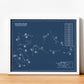 Spanish Peaks Mountain Club Blueprint (Print)