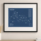 Squire Creek Country Club Blueprint (Print)