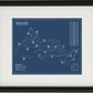 Squire Creek Country Club Blueprint (Print)
