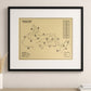 Squire Creek Country Club Outline (Print)