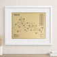 Squire Creek Country Club Outline (Print)