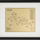 Squire Creek Country Club Outline (Print)