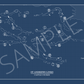 St Andrews Castle Course Blueprint (Print)