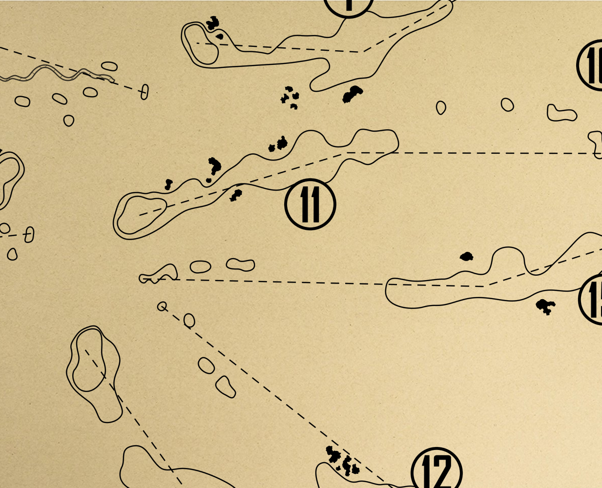 St Andrews Castle Course Outline (Print)