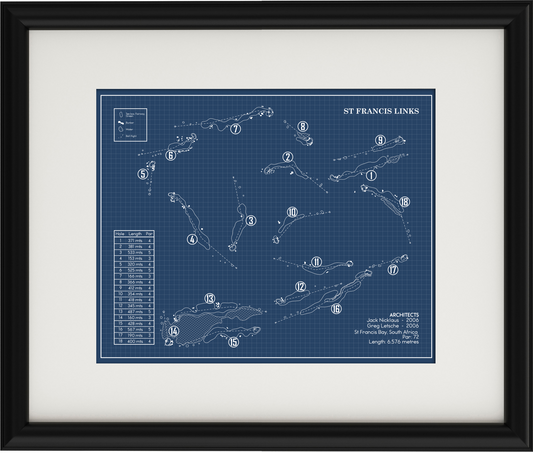 St Francis Links Blueprint (Print)